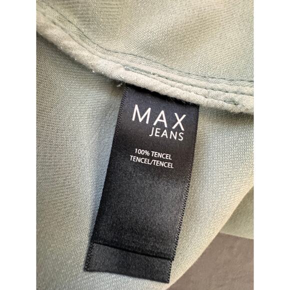 NEW MAX JEANS Women's 100% Tencel Tie Waist Jacket Size M - Picture 6 of 7
